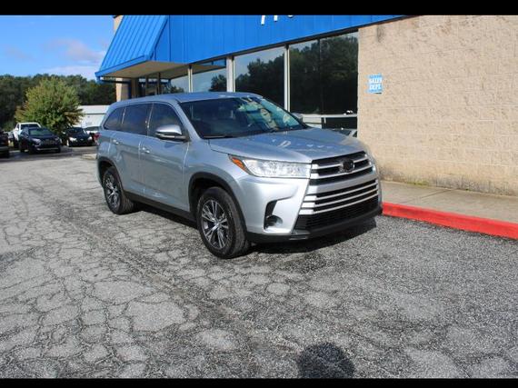 TOYOTA HIGHLANDER 2019 5TDZZRFH3KS349491 image