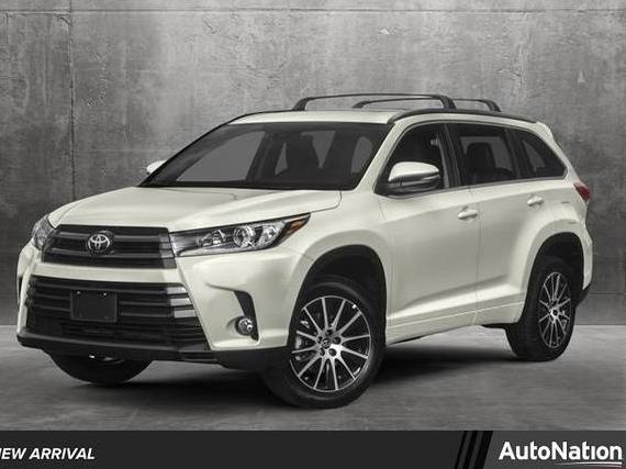 TOYOTA HIGHLANDER 2019 5TDKZRFH0KS329118 image