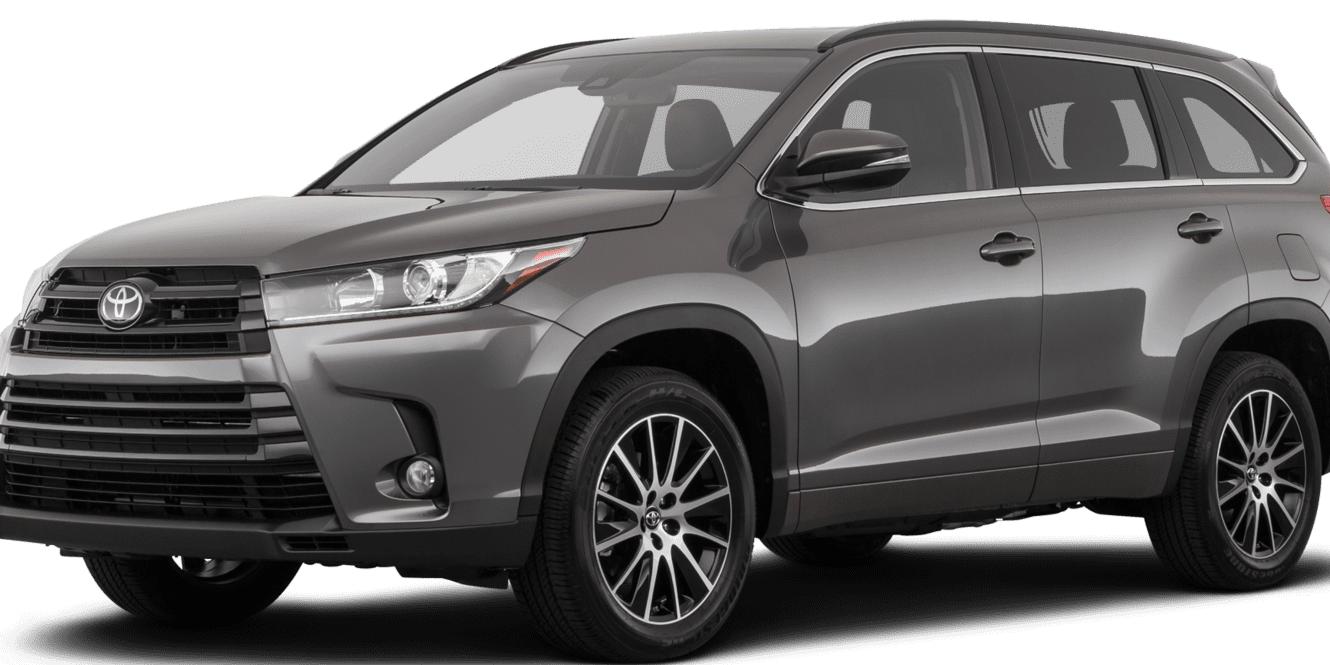 TOYOTA HIGHLANDER 2019 5TDJZRFH7KS701291 image