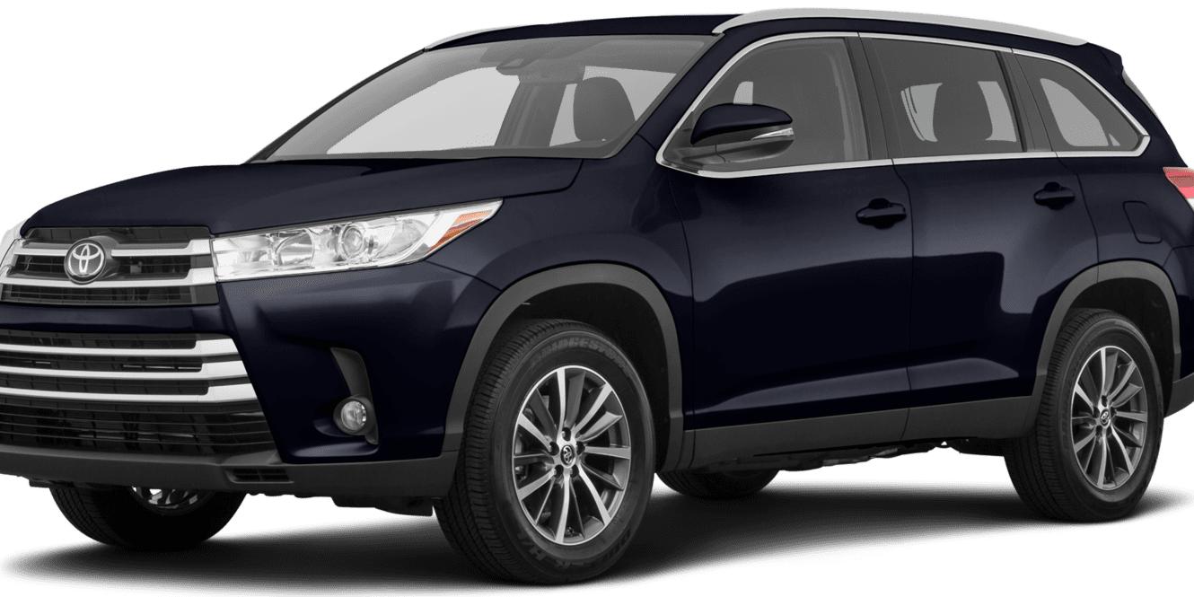 TOYOTA HIGHLANDER 2019 5TDJZRFH7KS567186 image