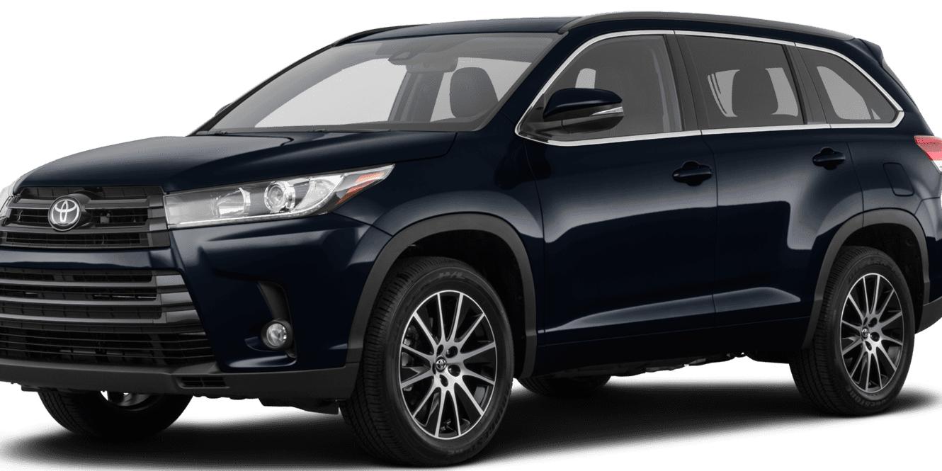 TOYOTA HIGHLANDER 2019 5TDJZRFH7KS712291 image