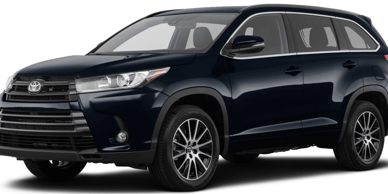 TOYOTA HIGHLANDER 2019 5TDJZRFH3KS978522 image