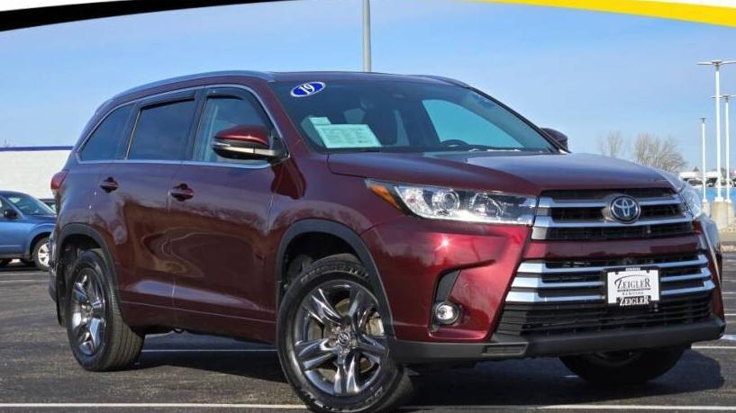 TOYOTA HIGHLANDER 2019 5TDDZRFH8KS706982 image