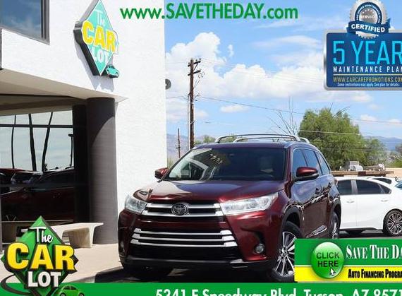 TOYOTA HIGHLANDER 2019 5TDKZRFH0KS312514 image