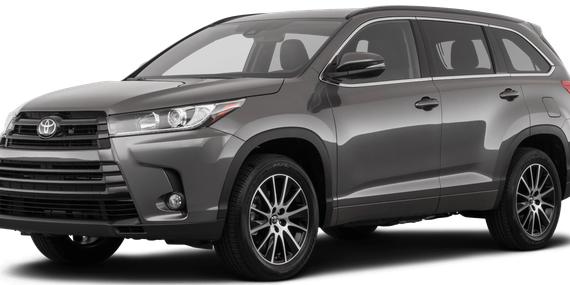 TOYOTA HIGHLANDER 2019 5TDKZRFH9KS354888 image