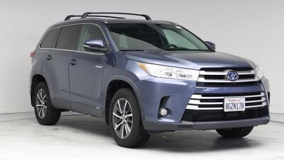TOYOTA HIGHLANDER 2019 5TDJGRFH3KS054412 image