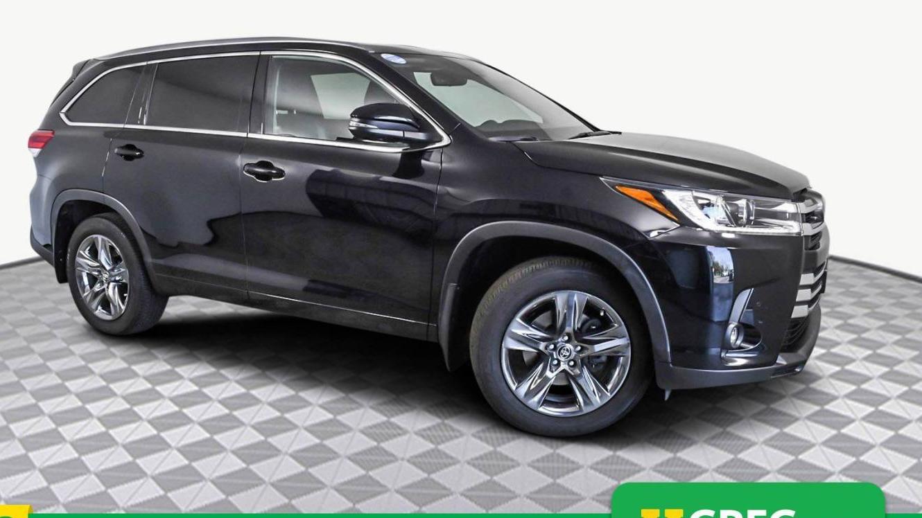 TOYOTA HIGHLANDER 2019 5TDDZRFH2KS932709 image