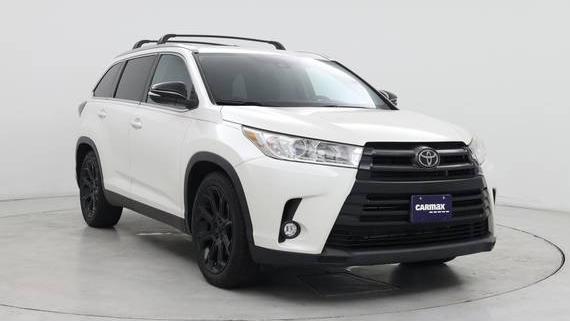 TOYOTA HIGHLANDER 2019 5TDKZRFH0KS558852 image