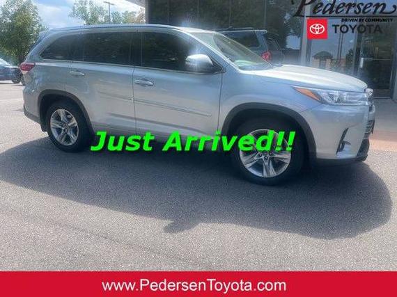 TOYOTA HIGHLANDER 2019 5TDDZRFH3KS708588 image