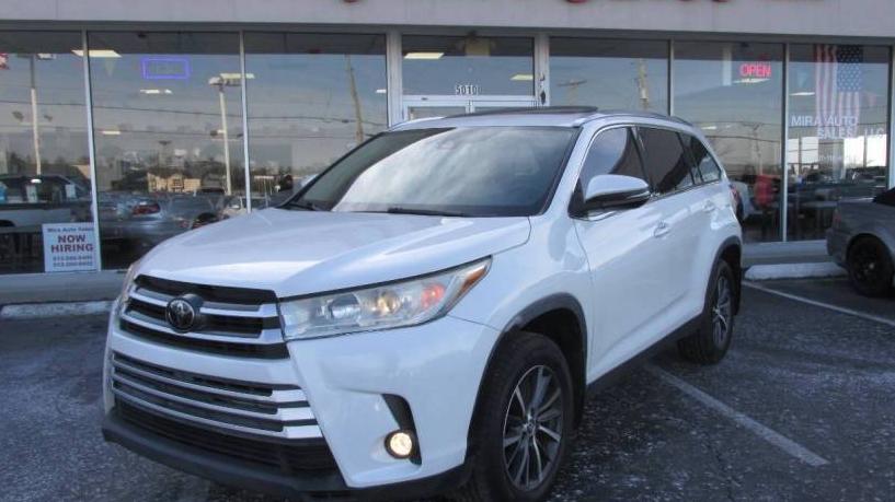 TOYOTA HIGHLANDER 2019 5TDJZRFH3KS586446 image