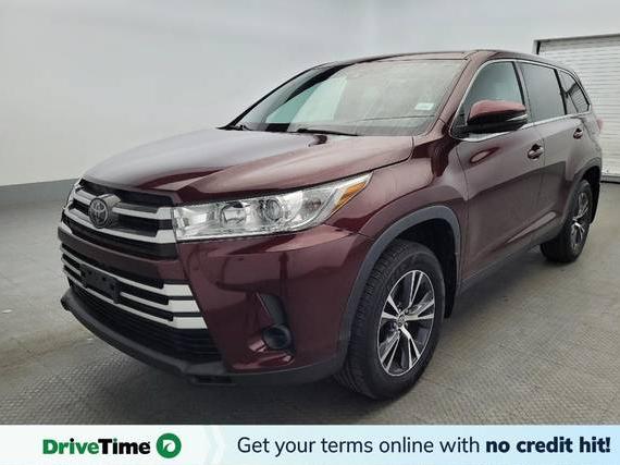 TOYOTA HIGHLANDER 2019 5TDBZRFH1KS938461 image