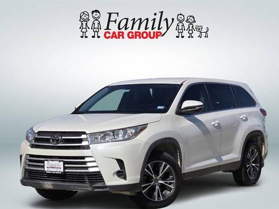 TOYOTA HIGHLANDER 2019 5TDZARFH3KS053863 image