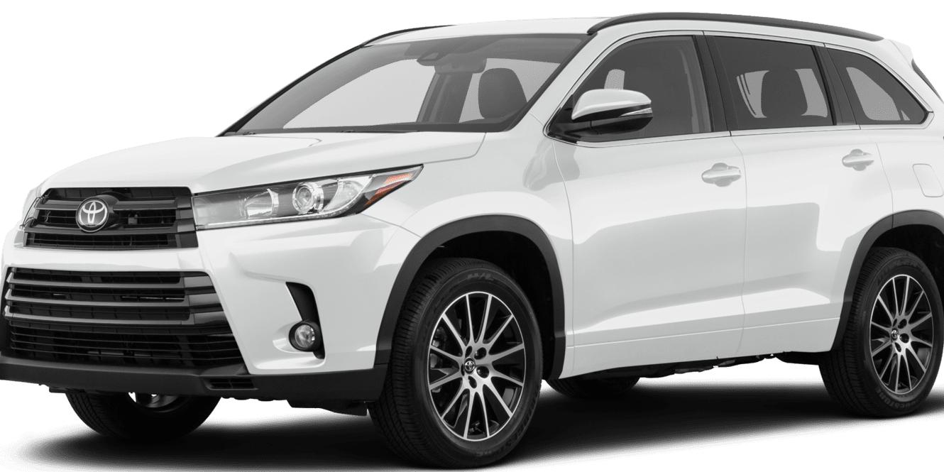 TOYOTA HIGHLANDER 2019 5TDKZRFH0KS570905 image