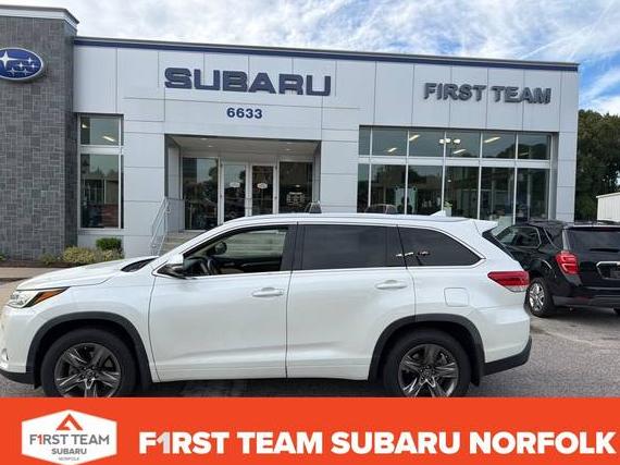 TOYOTA HIGHLANDER 2019 5TDDZRFH8KS944573 image TOYOTA HIGHLANDER 2019 5TDDZRFH8KS944573 image