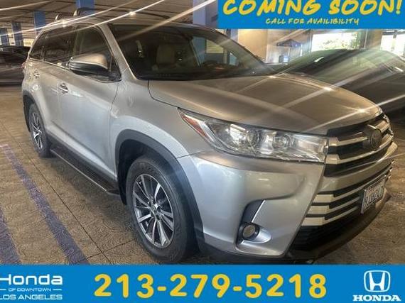 TOYOTA HIGHLANDER 2019 5TDJZRFH1KS566986 image
