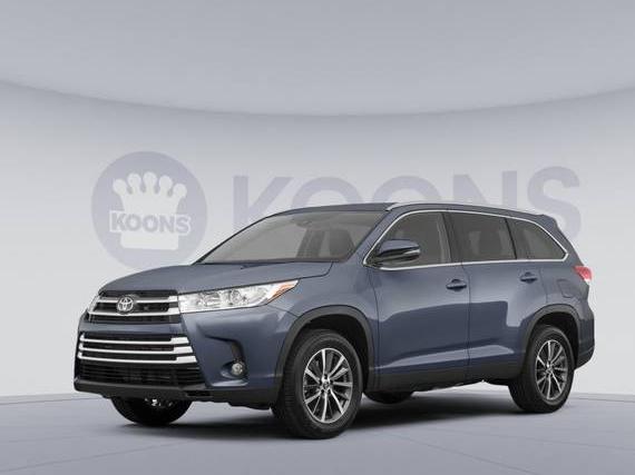 TOYOTA HIGHLANDER 2019 5TDJZRFH0KS725786 image