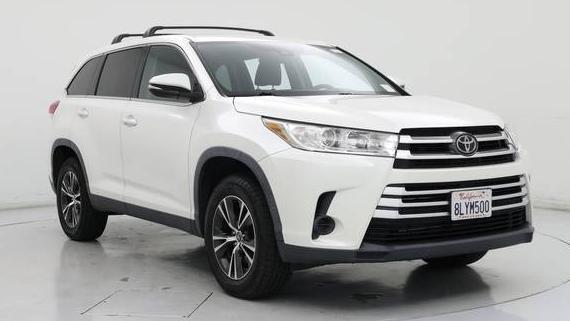 TOYOTA HIGHLANDER 2019 5TDZZRFH4KS344932 image