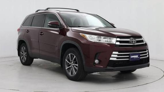 TOYOTA HIGHLANDER 2019 5TDJZRFH4KS988380 image