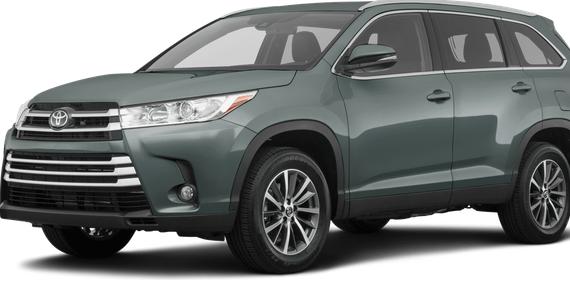 TOYOTA HIGHLANDER 2019 5TDJZRFH7KS717362 image