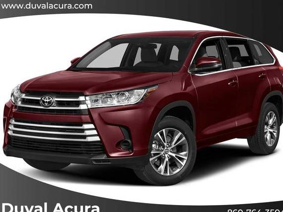 TOYOTA HIGHLANDER 2019 5TDJZRFH0KS739980 image