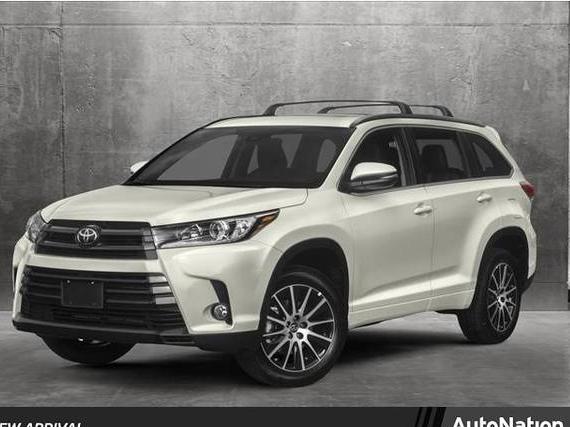 TOYOTA HIGHLANDER 2019 5TDJZRFH4KS579344 image