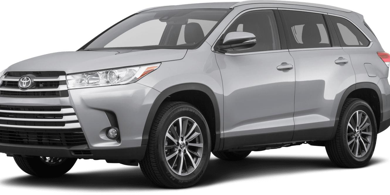 TOYOTA HIGHLANDER 2019 5TDKZRFHXKS370050 image