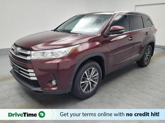 TOYOTA HIGHLANDER 2019 5TDKZRFH3KS302267 image