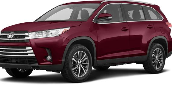 TOYOTA HIGHLANDER 2019 5TDKZRFH1KS361916 image