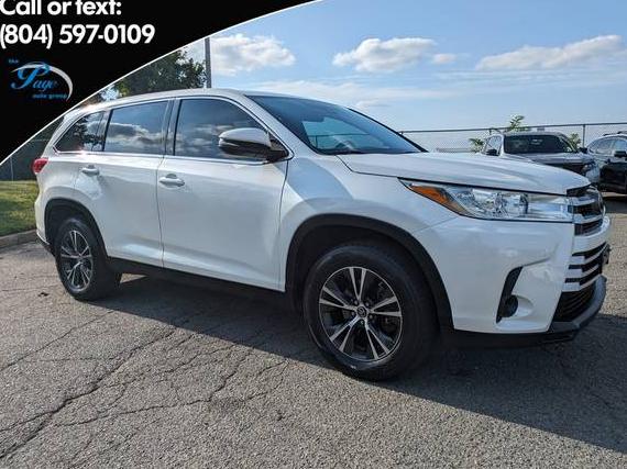 TOYOTA HIGHLANDER 2019 5TDZARFH5KS046025 image