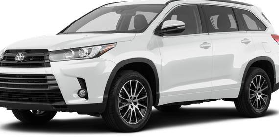 TOYOTA HIGHLANDER 2019 5TDKZRFH5KS325274 image