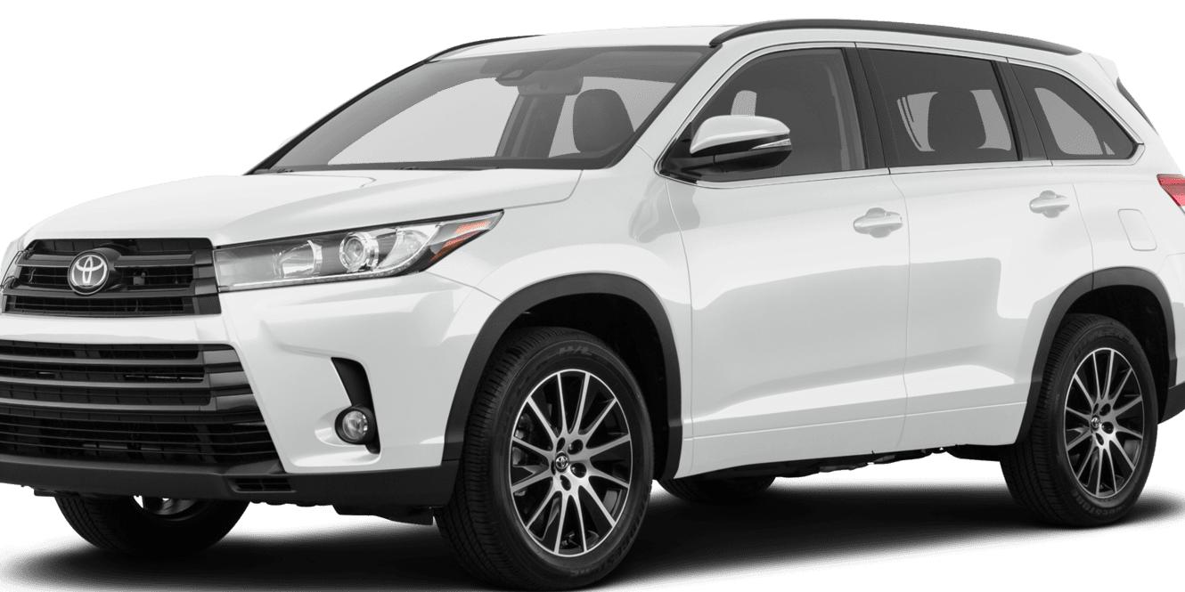 TOYOTA HIGHLANDER 2019 5TDJZRFH3KS575169 image