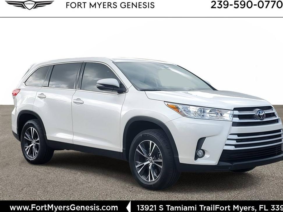 TOYOTA HIGHLANDER 2019 5TDZZRFH3KS351807 image