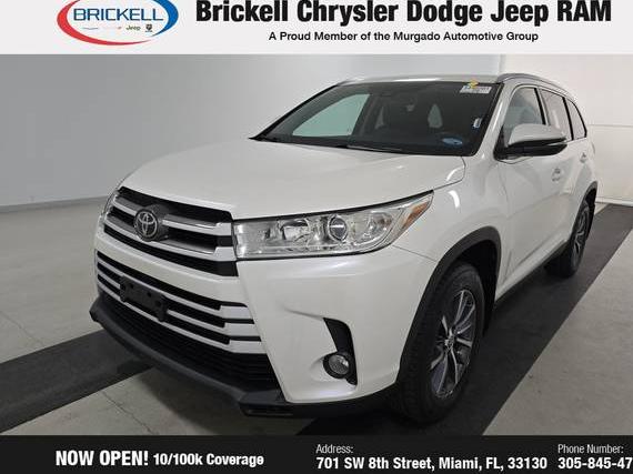 TOYOTA HIGHLANDER 2019 5TDJZRFH0KS627924 image