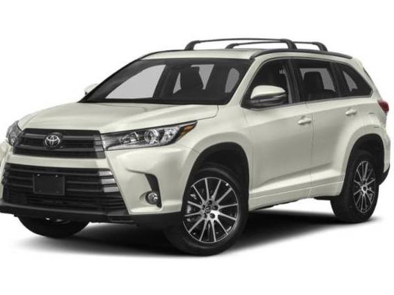 TOYOTA HIGHLANDER 2019 5TDKZRFH6KS345839 image