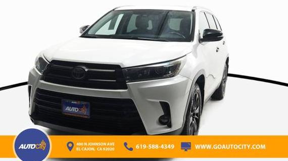 TOYOTA HIGHLANDER 2019 5TDKZRFH7KS322991 image