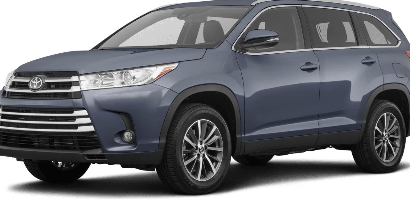 TOYOTA HIGHLANDER 2019 5TDJZRFH9KS965855 image