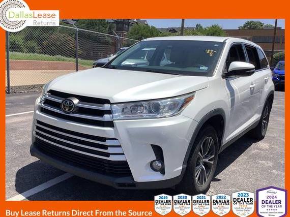TOYOTA HIGHLANDER 2019 5TDZZRFH0KS369262 image