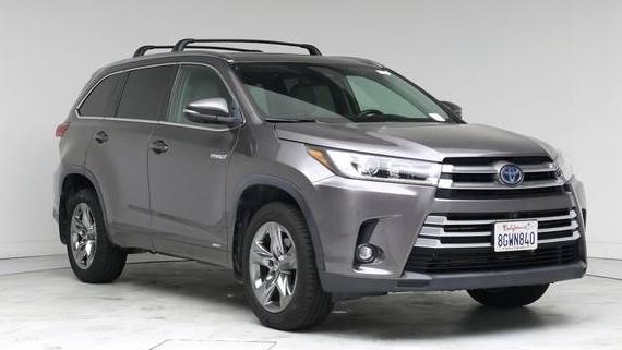 TOYOTA HIGHLANDER 2019 5TDDGRFH5KS056000 image