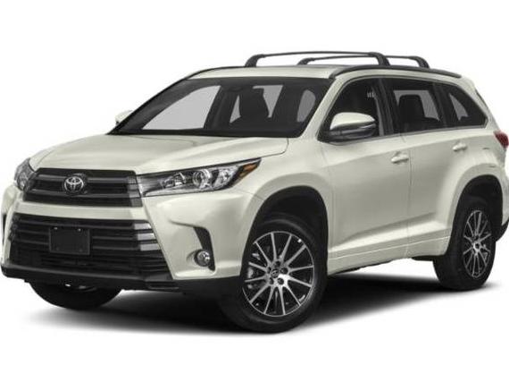 TOYOTA HIGHLANDER 2019 5TDJZRFH4KS741926 image