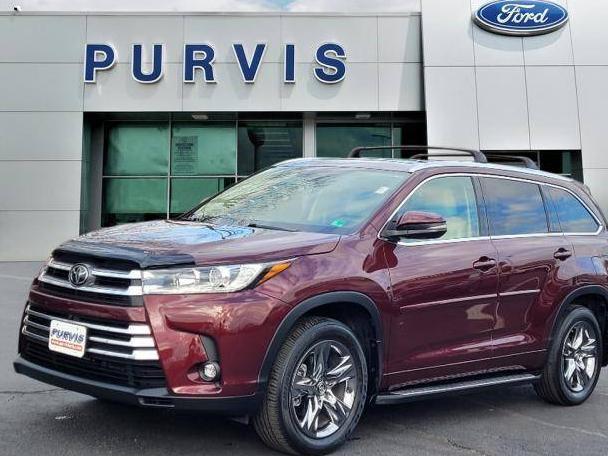 TOYOTA HIGHLANDER 2019 5TDDZRFH0KS936032 image