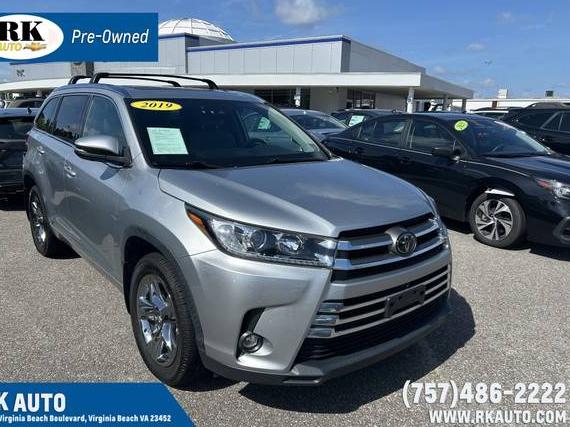 TOYOTA HIGHLANDER 2019 5TDDZRFH4KS976694 image