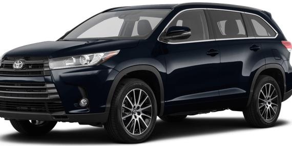 TOYOTA HIGHLANDER 2019 5TDJZRFH9KS978461 image