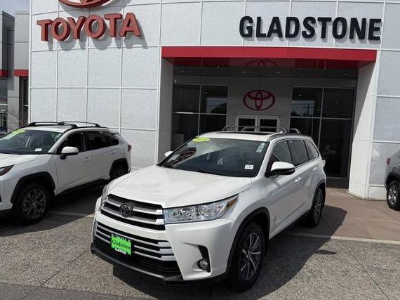 TOYOTA HIGHLANDER 2019 5TDJZRFH1KS571699 image