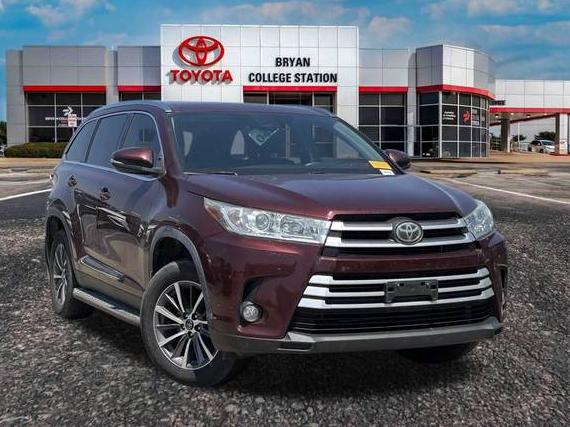 TOYOTA HIGHLANDER 2019 5TDKZRFH6KS349096 image