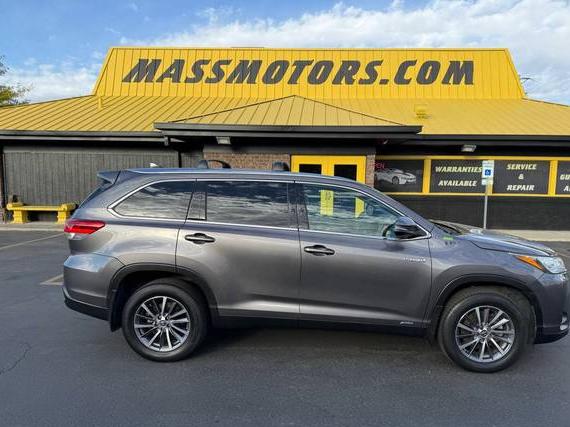 TOYOTA HIGHLANDER 2019 5TDJGRFH3KS074059 image