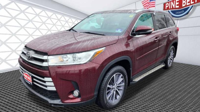 TOYOTA HIGHLANDER 2019 5TDJZRFH0KS714710 image