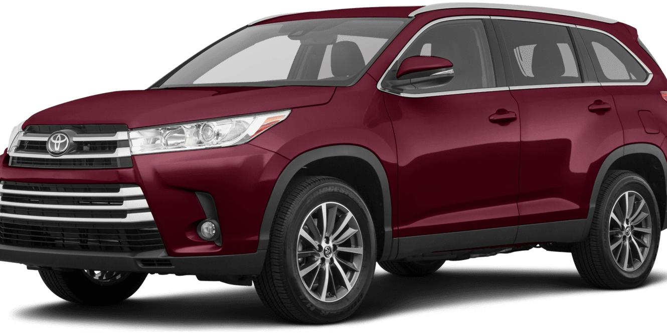 TOYOTA HIGHLANDER 2019 5TDKZRFH6KS327308 image