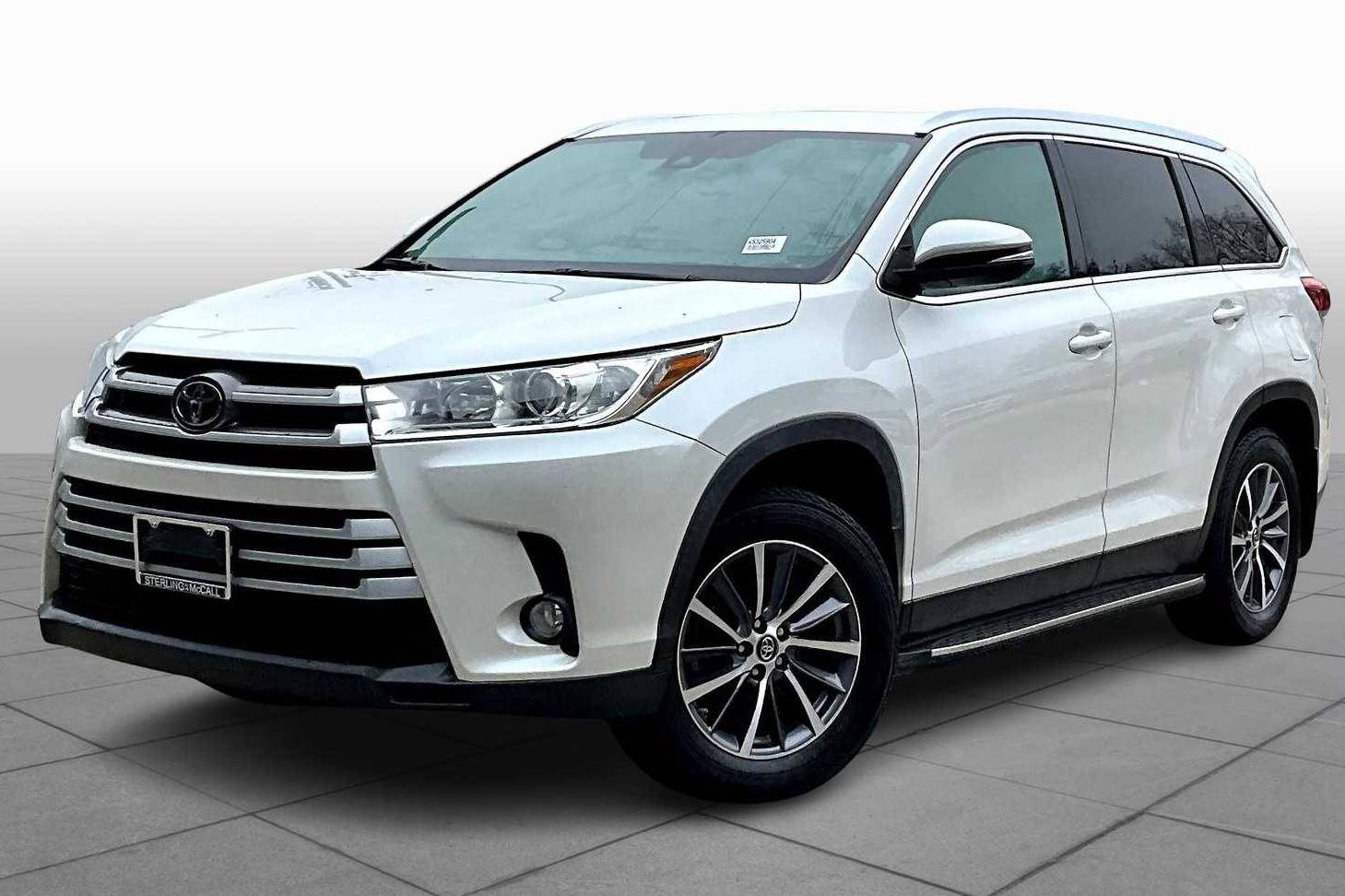 TOYOTA HIGHLANDER 2019 5TDKZRFH1KS325904 image