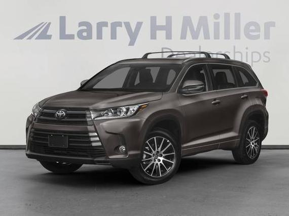 TOYOTA HIGHLANDER 2019 5TDJZRFH5KS626185 image