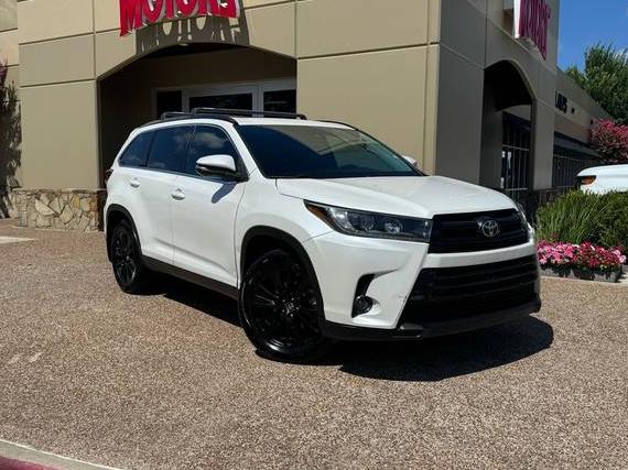 TOYOTA HIGHLANDER 2019 5TDKZRFH6KS347509 image